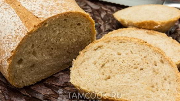 Рецепт Цельнозерновой батон на оливковом масле