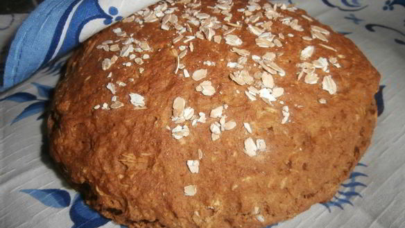 Рецепт Цельнозерновой бездрожжевой хлеб