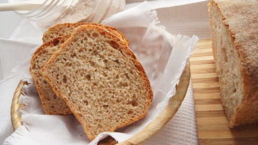 Рецепт цельнозерновой хлеб на сыворотке