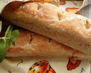 Цельнозерновые батоны на пиве