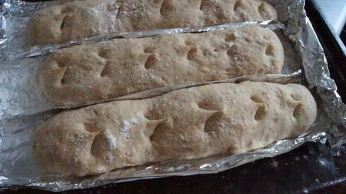 цельнозерновые батоны на пиве