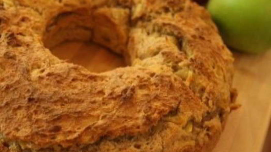 Рецепт яблочный хлеб