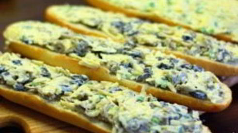 запеченный батон