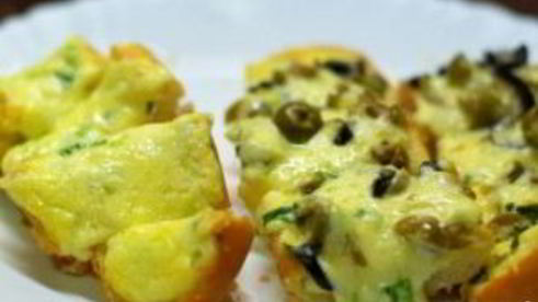 запеченный батон