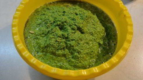 зеленые хлебцы с семечками