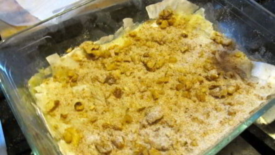 Рецепт хрустящая пахлава