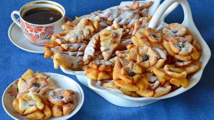 Рецепт хворост на молоке