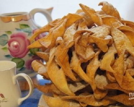 Хворост на желтках