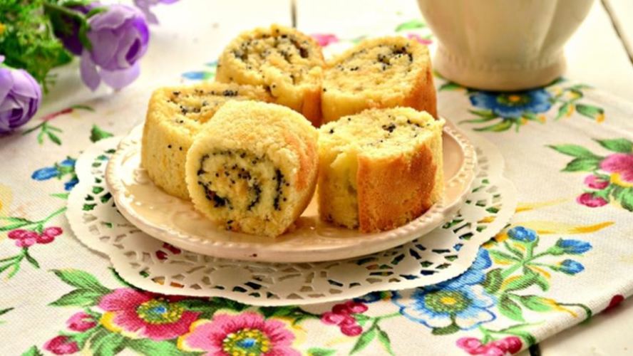 Рецепт классический маковый рулет