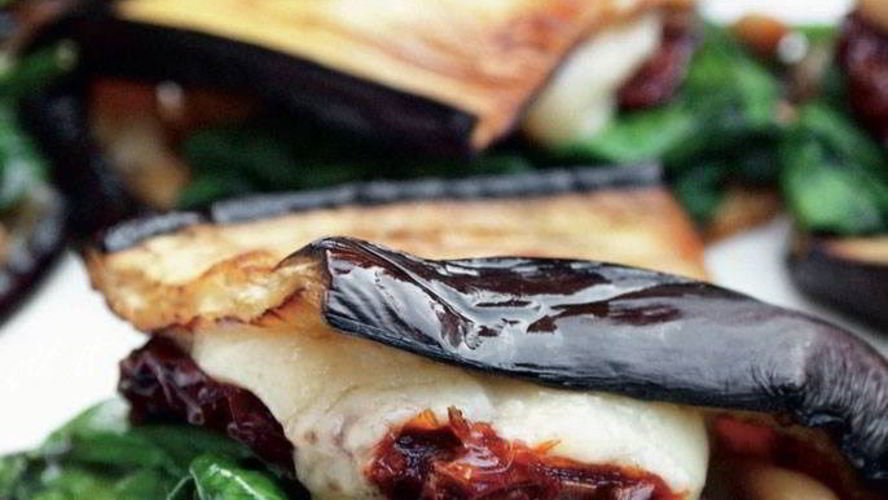 Рецепт конвертики из баклажанов