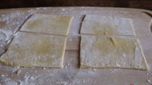 конвертики с творогом