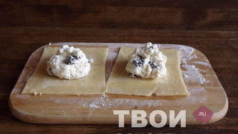 конвертики с творогом