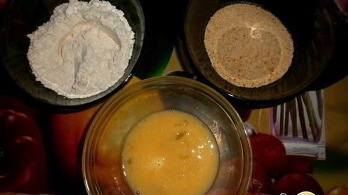 куриные конвертики с апельсинами