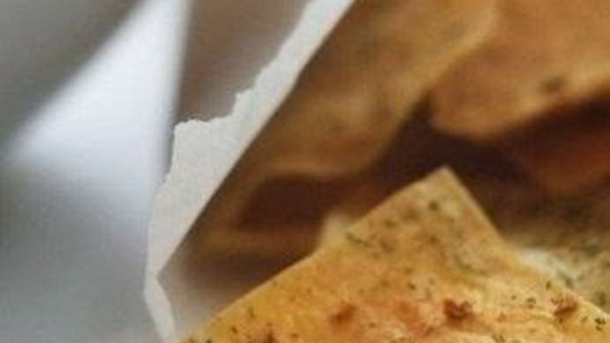 Рецепт чесночные чипсы из лаваша