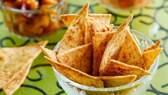 Рецепт Чипсы из лаваша со специями