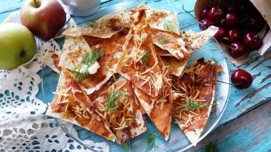 Рецепт чипсы из лаваша