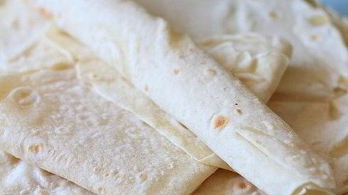 домашний тонкий лаваш без дрожжей