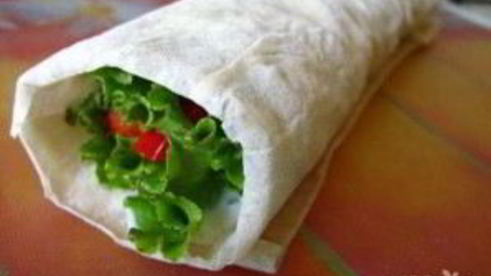 грудка в лаваше