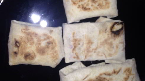 кентельки из лаваша с крабовым салатом