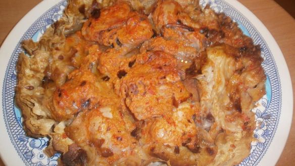 Рецепт Курица в лаваше по-армянски