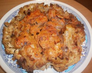 Курица в лаваше по-армянски