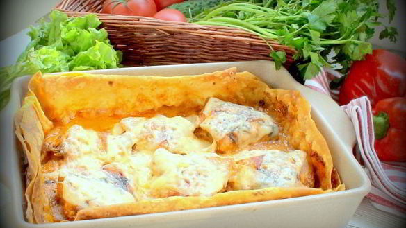 Рецепт Курочка, запеченная в лаваше