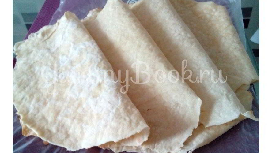 Рецепт лаваш домашний