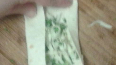 лаваш под грилем с сырной корочкой