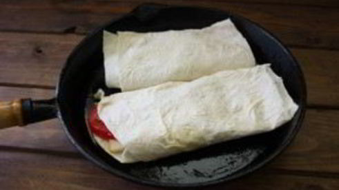 лаваш с копченым сыром