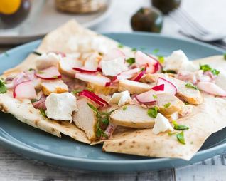 Лаваш с курицей