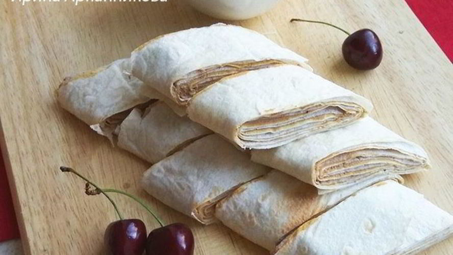 Рецепт лаваш с начинкой из куриной печени