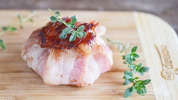 Рецепт Лаваш с начинкой в беконе