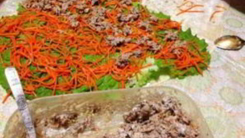 лаваш с печенью