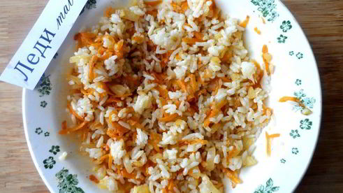 лаваш с рыбой и рисом в духовке