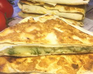 Лаваш с сыром