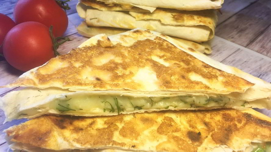 Рецепт лаваш с сыром