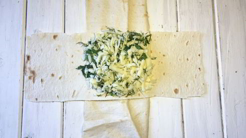 лаваш с сыром