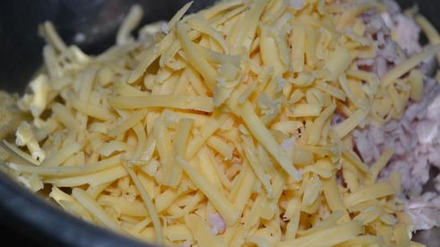 лаваш с ветчиной и сыром