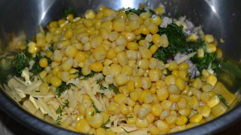 лаваш с ветчиной и сыром