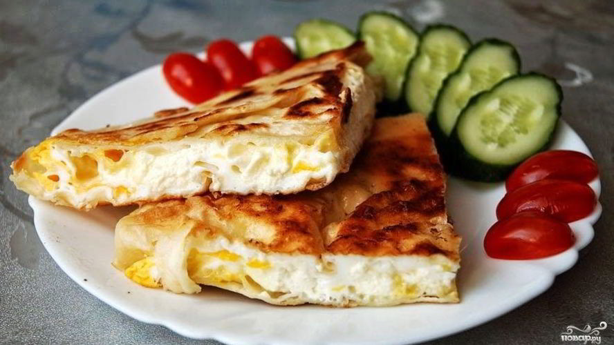 Рецепт лаваш с яйцом