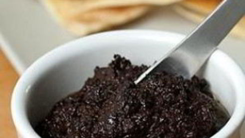 оливковая закуска на лаваше