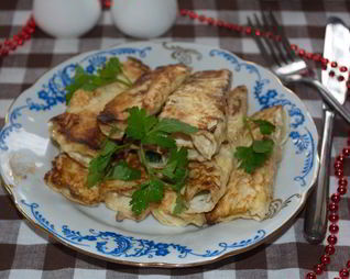 Палочки из лаваша с начинкой