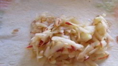 рулеты из лаваша с морковкой