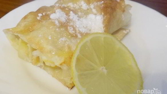 Рецепт Сладкий рулет из лаваша