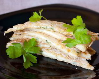 Сулугуни в лаваше