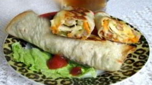 свинина в лаваше