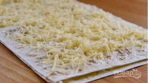 сырный рулет в лаваше