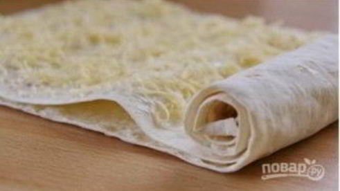 сырный рулет в лаваше