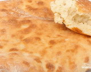 Толстый лаваш без дрожжей