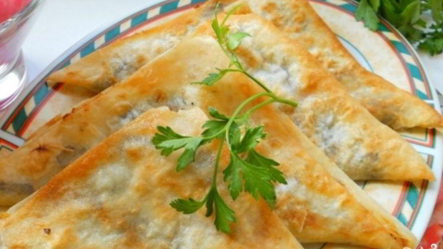 Рецепт треугольники из лаваша